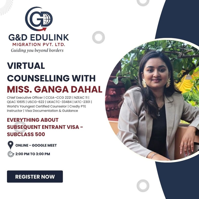 VIRTUAL COUNSELING FOR SUBSEQUENT VISA